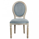 Sedia Constance 48x46x96 h cm in Velluto Grigio