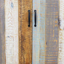 Mobile Fred 131x40x77 h cm in Legno Multicolor