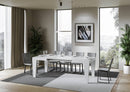 Tavolo Allungabile 140/400x90x77 cm Spimbo Bianco Frassino  