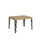 Tavolo Allungabile 110-194x70x77 cm Karamay Quercia Natura e Antracite