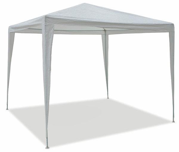 Gazebo da Giardino in Metallo 3x3m Soriani Bianco sconto