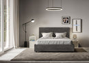Letto Matrimoniale Mika Grigio Varie Misure