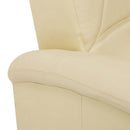 Poltrona Relax Reclinabile 74,5x89/159x100/83,5 h cm in Similpelle Beige