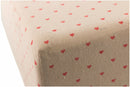 Panca in Tessuto 100x40x40 cm Soriani Cuori