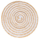 Set 4 Tovagliette Ø38 cm  in Paglia e Carta VdE Tivoli 1996 Spiral