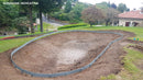 Telo in PVC Rinforzato 6x8m per Laghetti Marrone