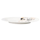 Piatto da Portata 55x27 cm  in Ceramica VdE Tivoli 1996 Face to grey 