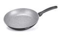 Set 4 Padelle Ø18-22-24-28 cm Antiaderente Induzione in Alluminio Effetto Pietra Moneta Insieme
