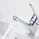 Rubinetto Lavabo in Acciaio Inossidabile Futura con Scarico Pop-Up