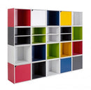 Cubo Composite in Legno Bianco