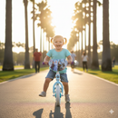 Bicicletta Pedagogica per Bambina Senza Pedali con Licenza Disney Princess