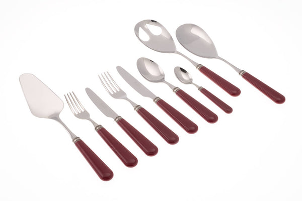 Servizio Set di Posate 75 Pezzi in Acciaio Inox Rivadossi Sandro Mistral Bordeaux online