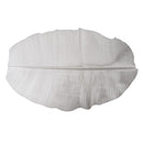 Set 6 Tovagliette Double Face 47x30x0,7 cm  in Plastica VdE Tivoli 1996 Banano Grigio/Nero