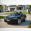 Macchina Elettrica per Bambini 12V Licenza Ufficiale Audi RS E-Tron GT con Telecomando Nero