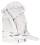 Accappatoio in Spugna 100% Cotone Bianco Taglia S/M