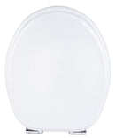 Copriwater Universale 5,5x45x38 cm in MDF con Chiusura Soft Bianco