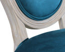 Sedia Constance 48x46x96 h cm in Velluto Blu
