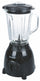 Frullatore Elettrico 500W Bicchiere 1,5 Litri 2 Velocità Kooper Nero