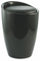 Pouf Sgabello Contenitore Ø37x45,5 cm in ABS Soriani Nero
