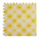 Tappeto Puzzle per Bambini 4 Pezzi 60x60 cm Sole