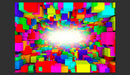 Fotomurale - Light In Color Geometry Carta Da Parato Erroi