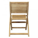 Sedia Mirage Pieghevole 42x51x85 h cm in Legno Marrone