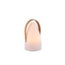 Lampada tavolo da Esterno a LED in Plastica Bianco
