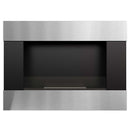 Camino a Bioetanolo da Parete 90x65,2 cm Flig Boston Silver