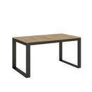 Tavolo Allungabile 160-264x90x80 cm Tecno Evolution Quercia Naturale