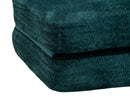 Poltrona Letto Faster Petrolio 80x100x80 cm in Spugna e Poliestere Verde acqua      