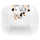 Piatto da Portata 44x36x7 cm  in Ceramica VdE Tivoli 1996 Face to grey