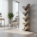 Libreria Ariane 50x25x141,5 h cm in Truciolare bilaminato Naturale