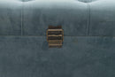 Panca Contenitore 121x51x47 cm in Velluto Soriani Verde