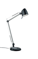 Lampada tavolo da Interno a LED in Metallo Nero Opaco