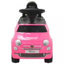 Macchina Cavalcabile per Bambini con Licenza Fiat 500 Rosa