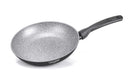 Set 4 Padelle Ø18-22-24-28 cm Antiaderente Induzione in Alluminio Effetto Pietra Moneta Insieme