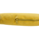 Set 2 Sedie in Metallo e Similpelle  Giallo