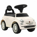 Macchina Cavalcabile per Bambini con Licenza Fiat 500 Bianca