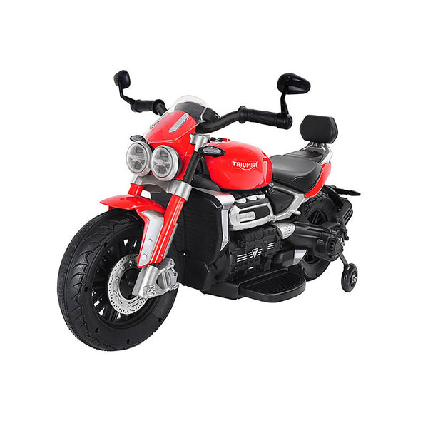 Moto Elettrica per Bambini 12V con Licenza Triumph Rocket 3GT Rossa acquista