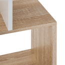 Libreria da Muro Moderna 5 Ripiani in Legno Bianco 60x24x1184.5 cm 
