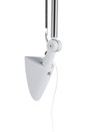 Lampada tavolo da Interno a LED in Metallo Bianco Opaco