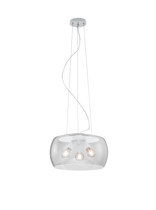 Lampada a Sospensione da Interno a LED in Metallo Bianco Opaco online