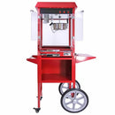 Macchina per Popcorn Acciaio Inox con Carrello