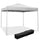 Gazebo Pieghevole 3x3m in PVC Bianco
