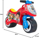 Moto Cavalcabile per Bambini 18+ Mesi Licenza Paw Patrol 69x27,5x49 cm Peso Max 30 kg Blu 