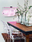 Poltrona Cannes 55x54x93 h cm in Policarbonato Trasparente