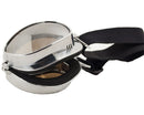 Occhiali per Moto Telaio Silver Lenti Fumè CGM Classic 701V