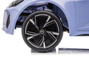 Macchina Elettrica per Bambini 12V con Licenza Audi RS6 Celeste