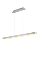 Lampada a Sospensione da Interno a LED in Alluminio Nickel Opaco