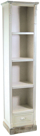 Mobile libreria 4 Ripiani 1 Cassetto in Legno Provenza